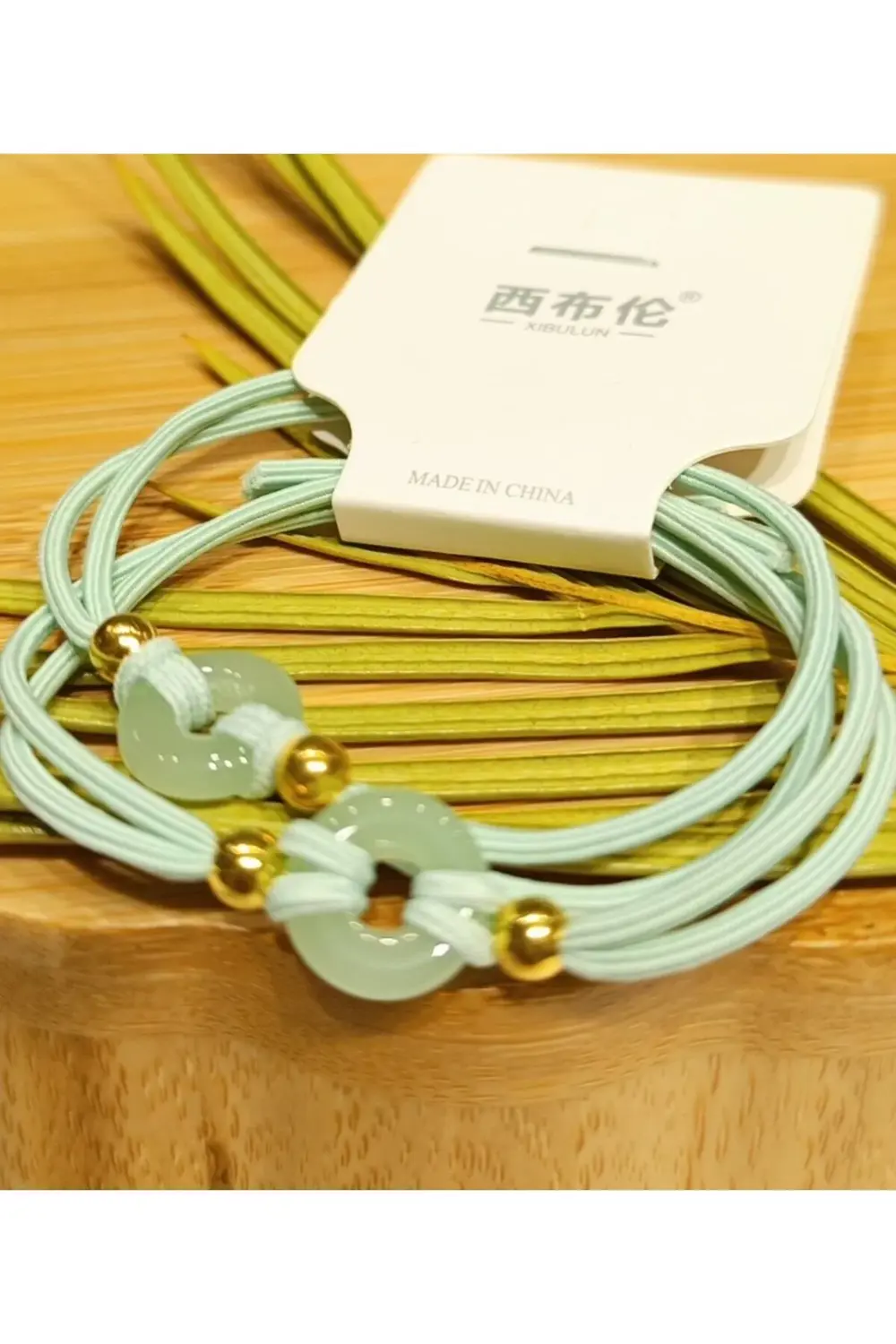 Lüks Figürlü İkili Renkli Lastik Toka