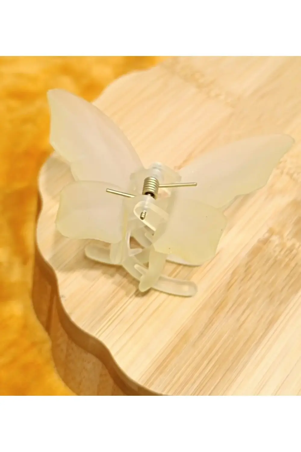 Lüks Figürlü Kelebek Kıstırma Toka