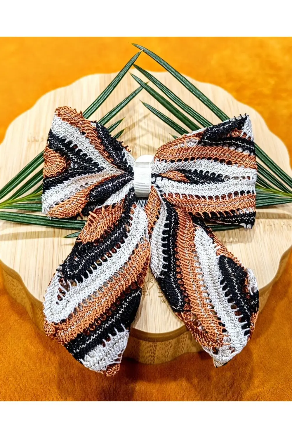 Lüks Figürlü Kurdele Klips Toka