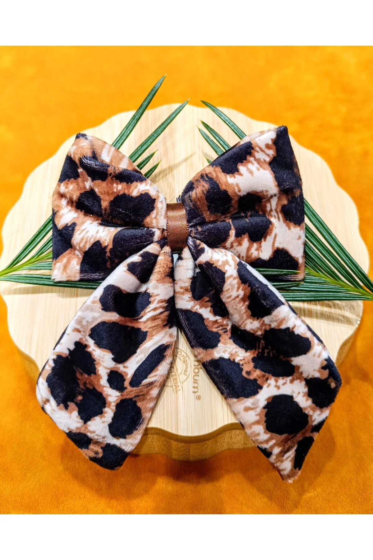 Lüks Figürlü Leopar Klips Toka