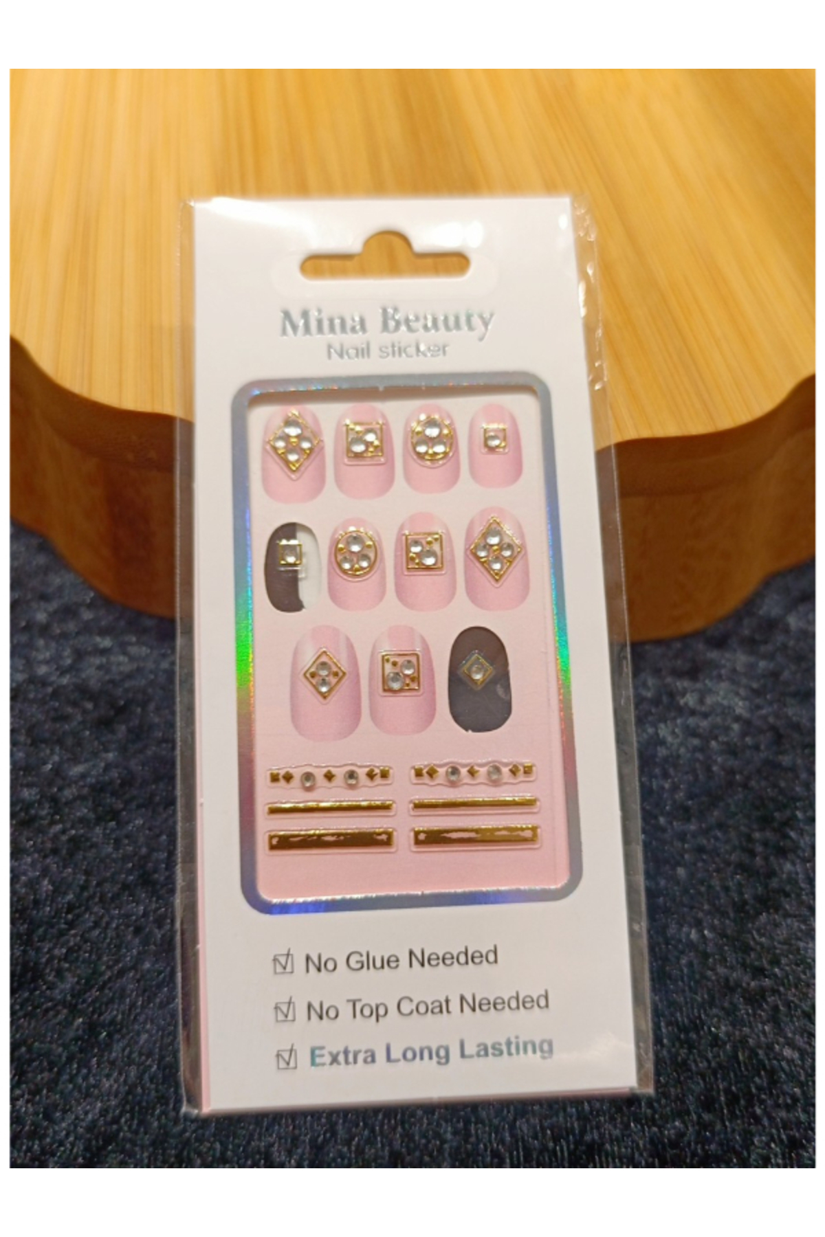 Monalisa Home Lüks Figürlü Nail Sticker