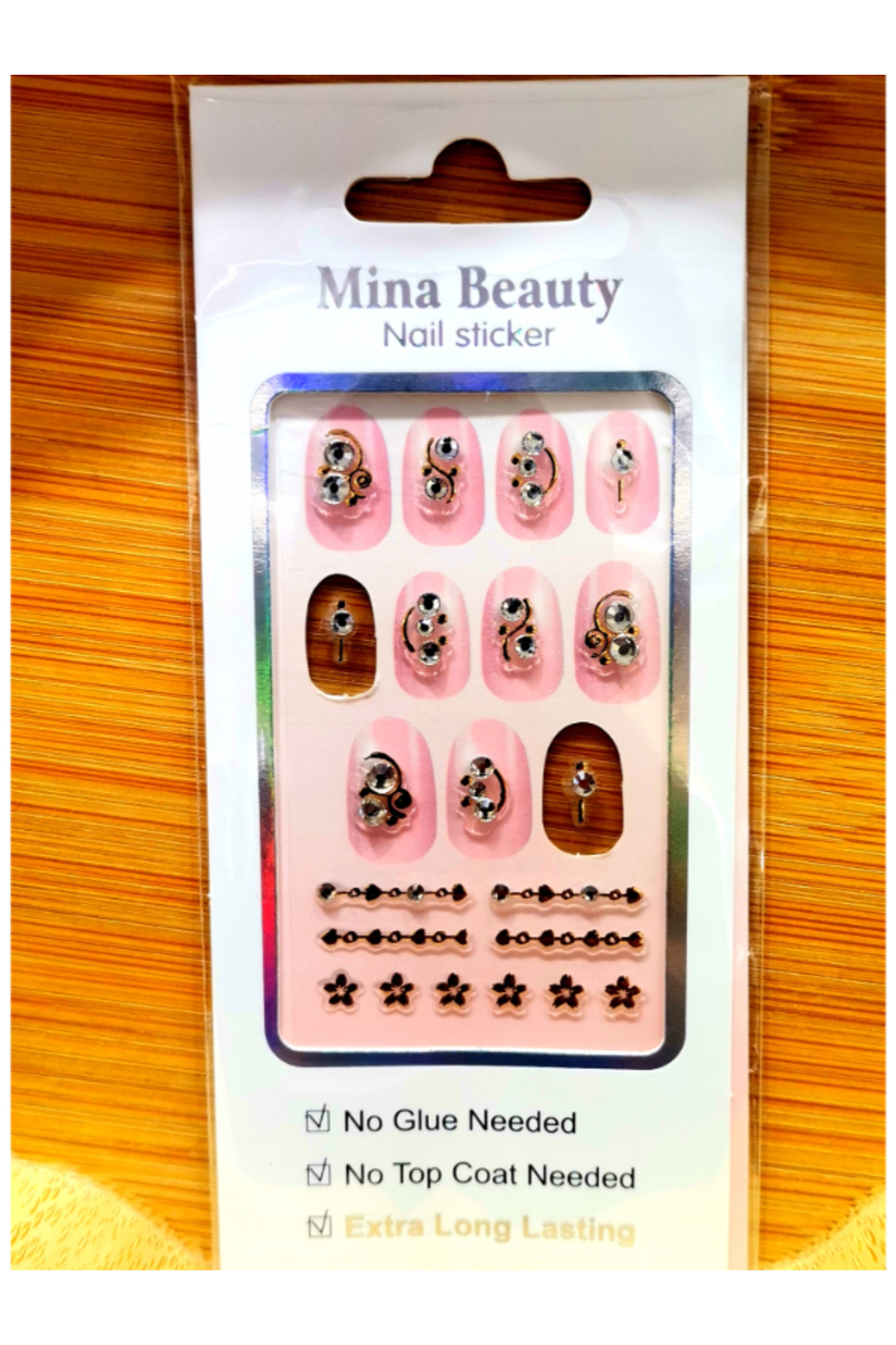 Monalisa Home Lüks Figürlü Nail Sticker