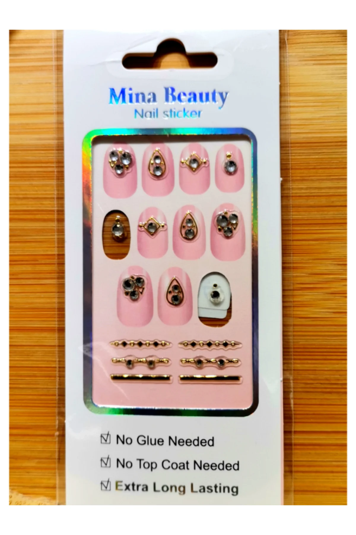 Lüks Figürlü Nail Sticker