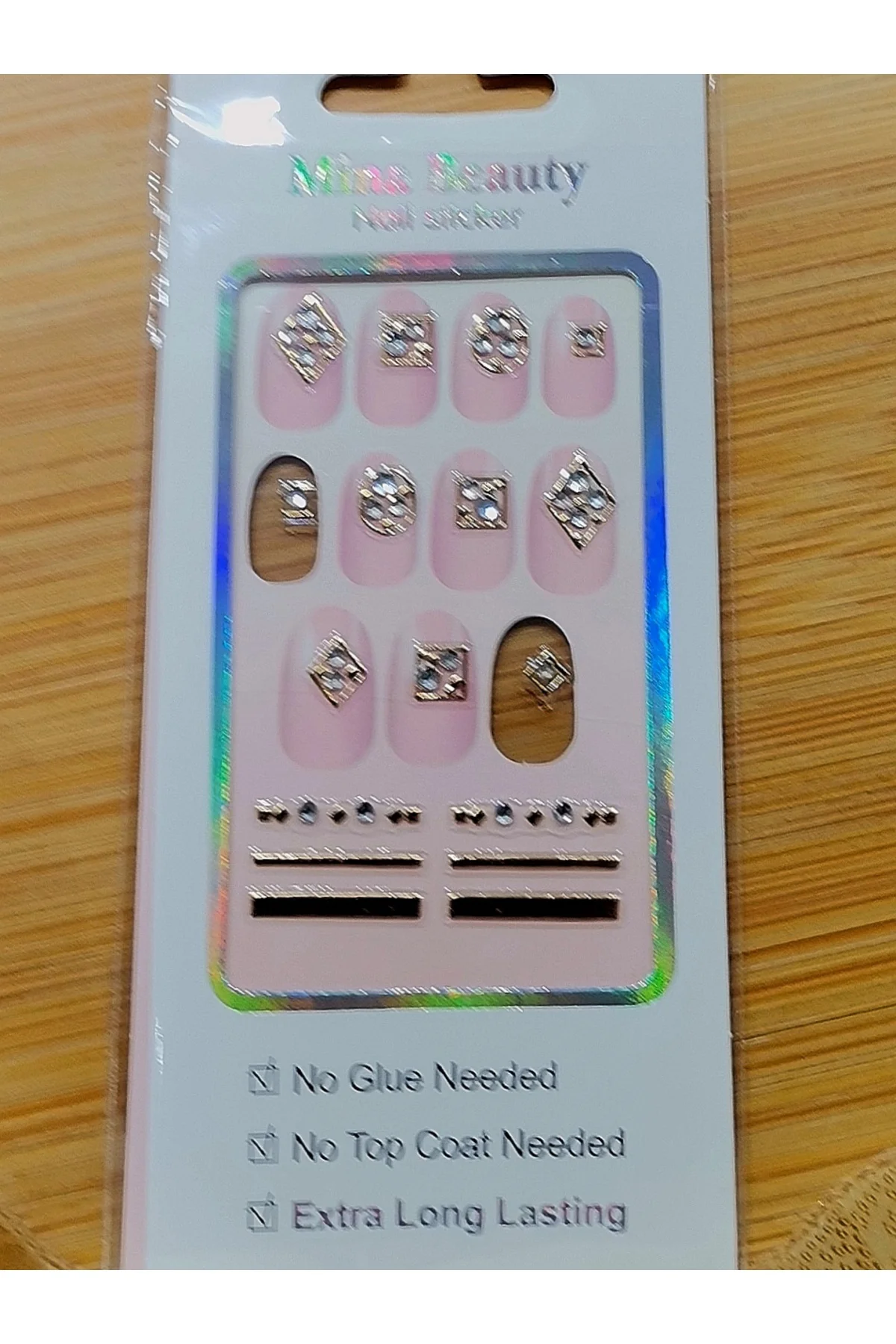 Lüks Figürlü Nail Sticker