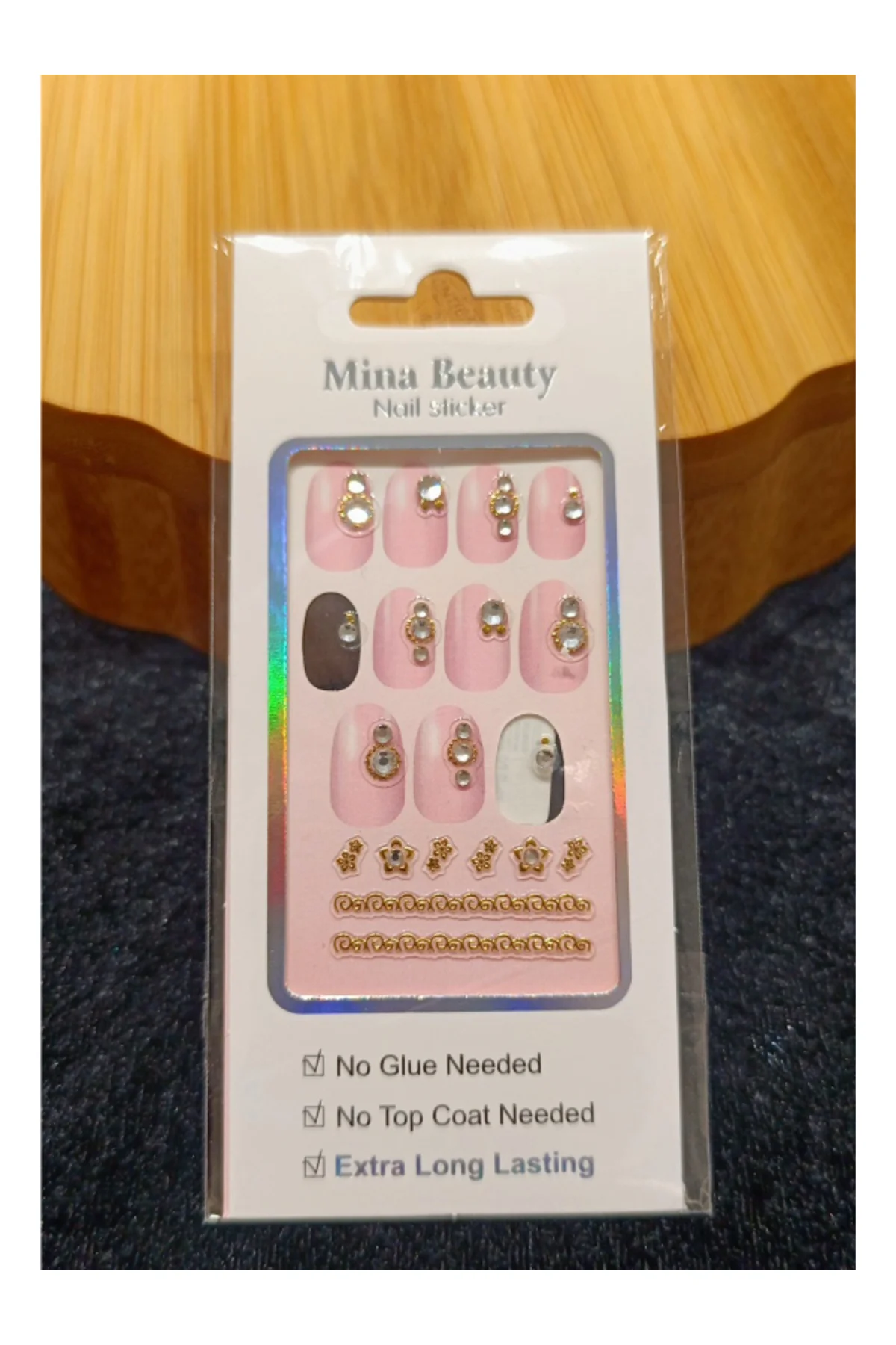 Lüks Figürlü Nail Sticker