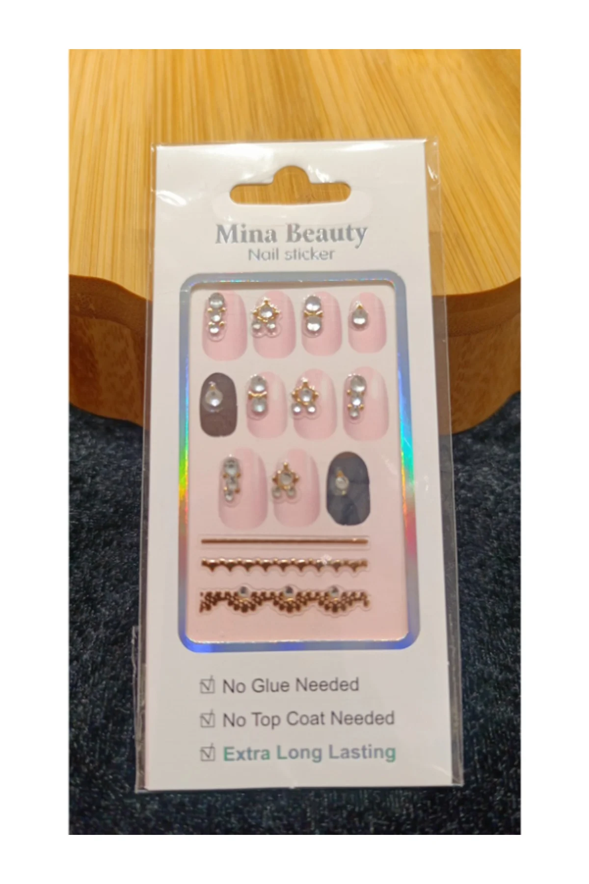 Lüks Figürlü Nail Sticker