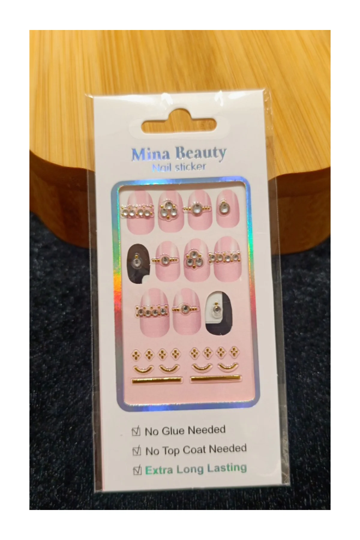 Lüks Figürlü Nail Sticker