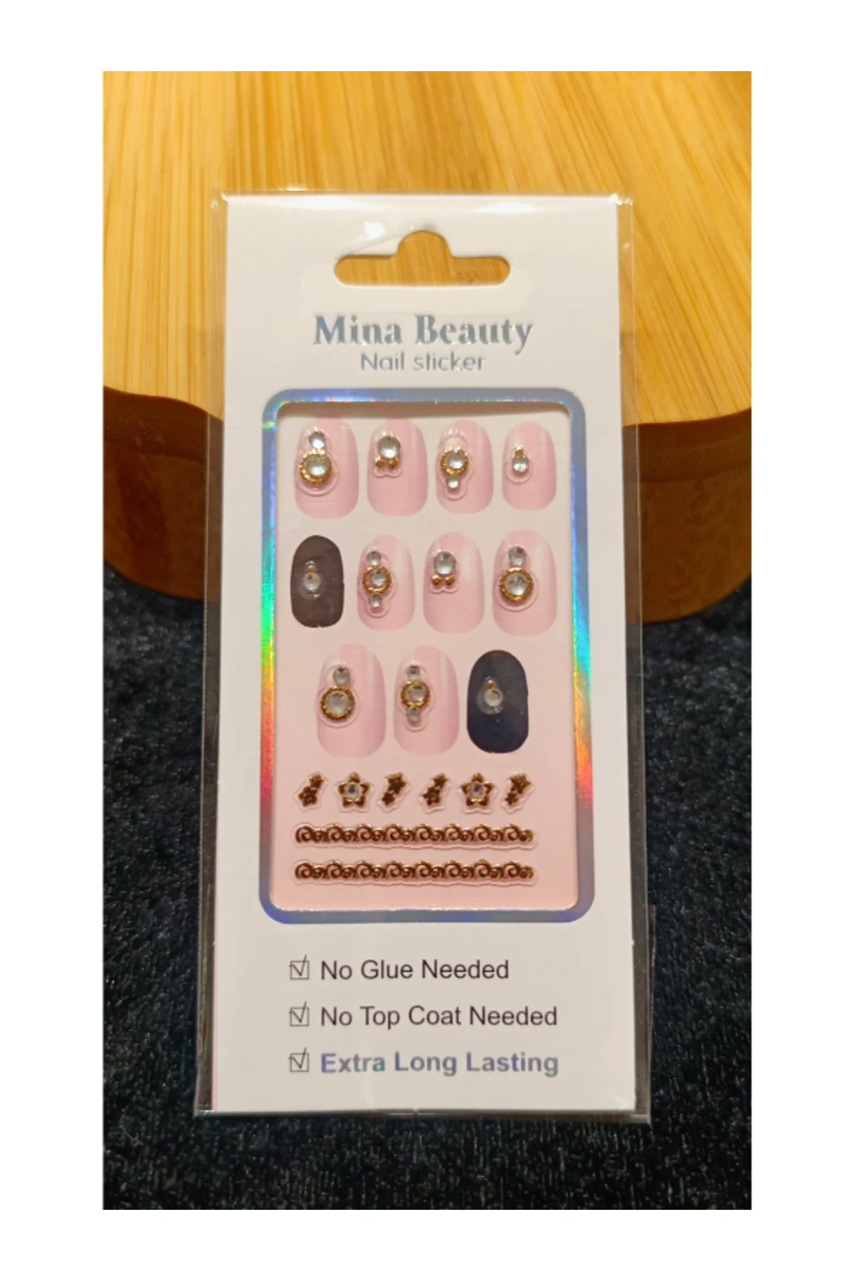 Lüks Figürlü Nail Sticker
