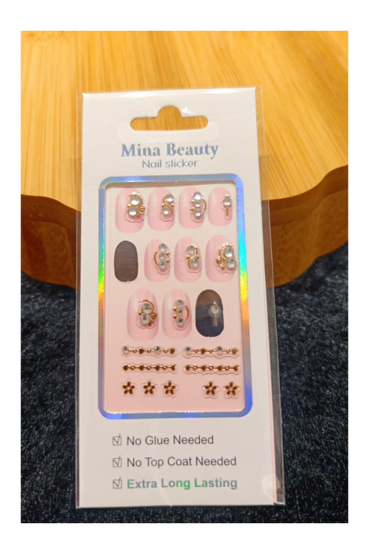 Lüks Figürlü Nail Sticker