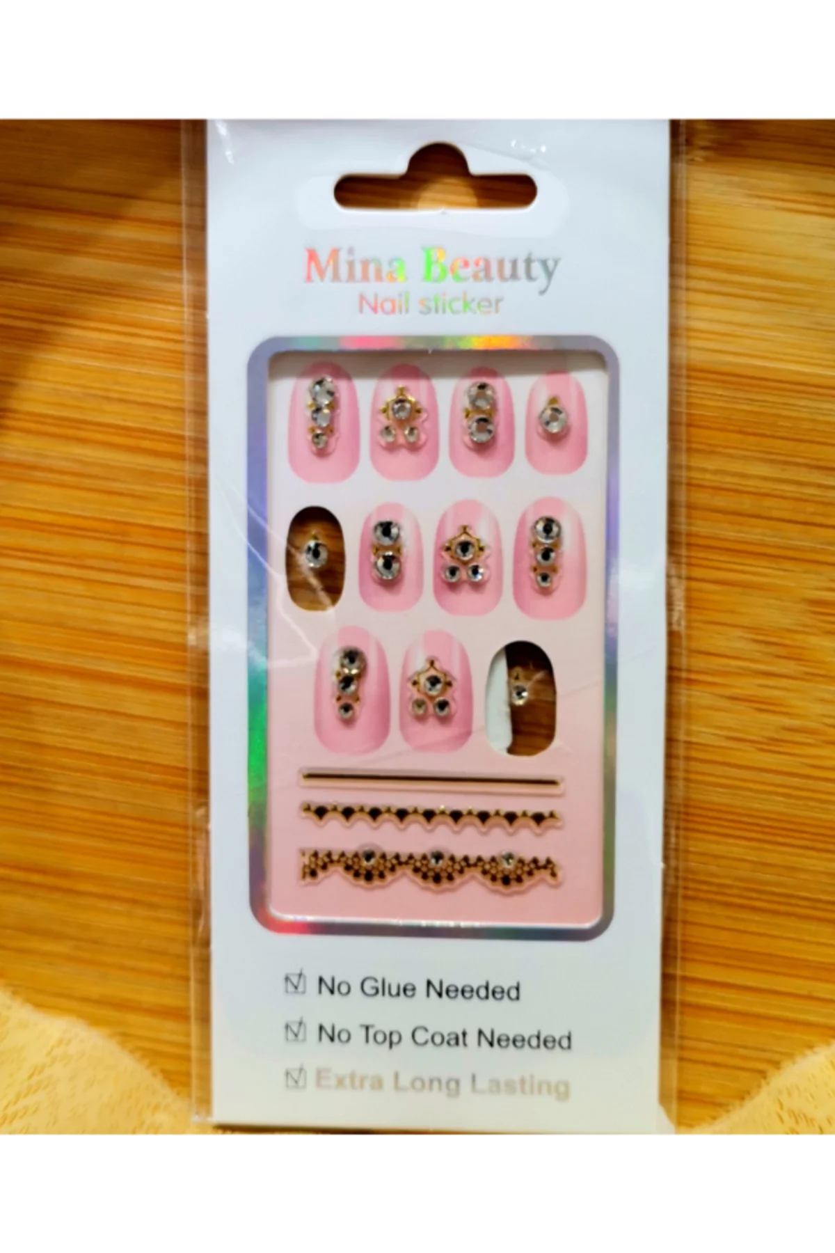 Lüks Figürlü Nail Sticker