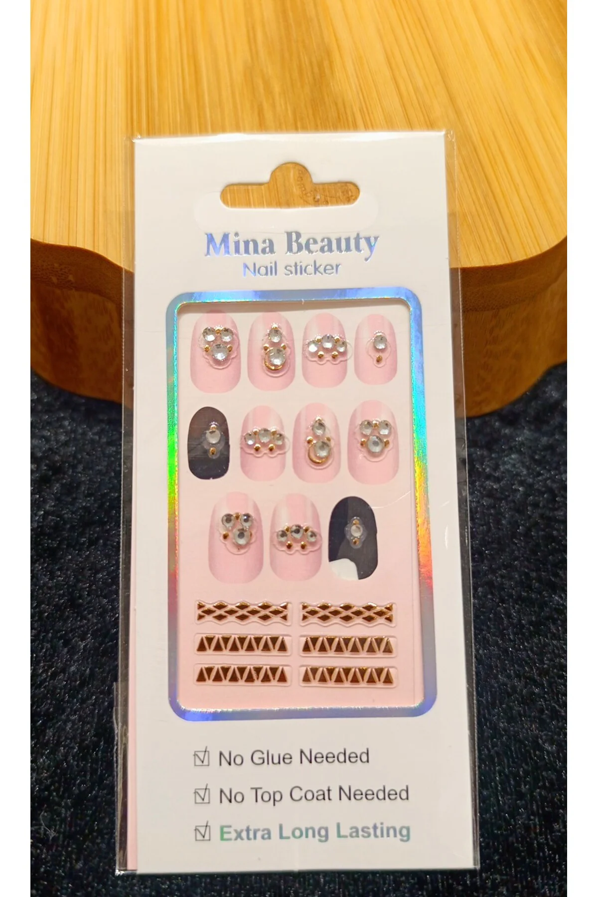Lüks Figürlü Nail Sticker