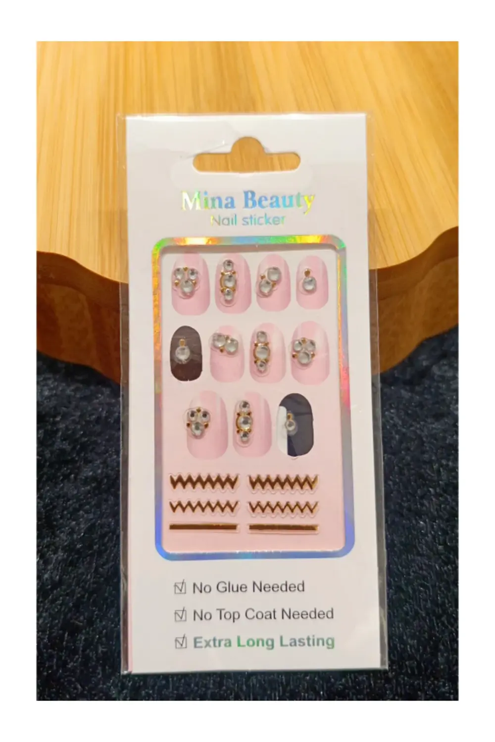 Lüks Figürlü Nail Sticker