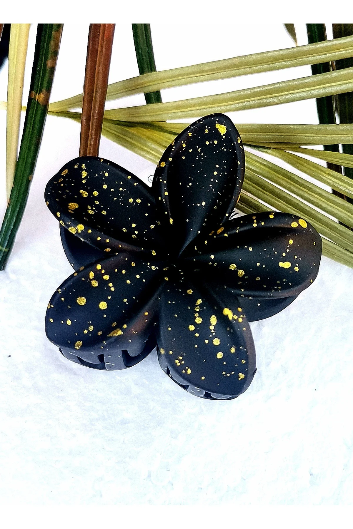 Lüks Figürlü Renkli Küçük Lotus Toka