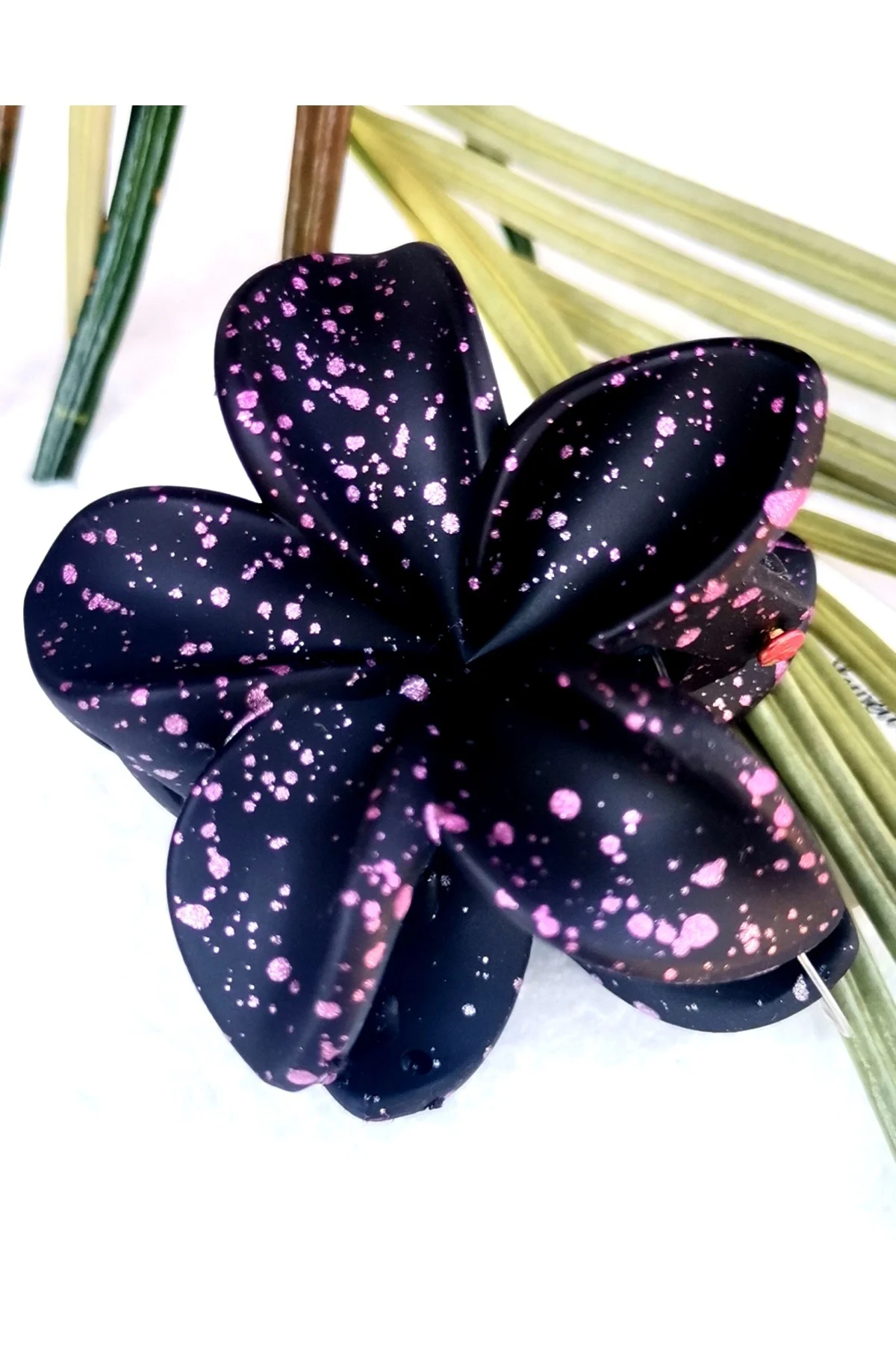 Lüks Figürlü Renkli Küçük Lotus Toka