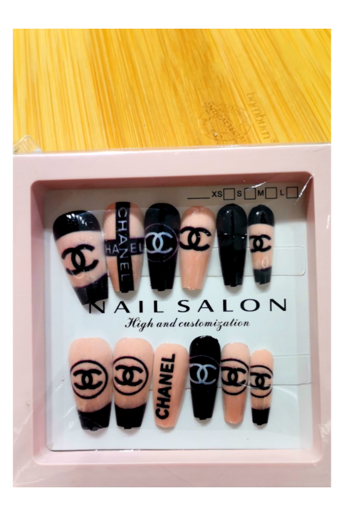 Monalisa Home Lüks Figürlü Takma Tırnak