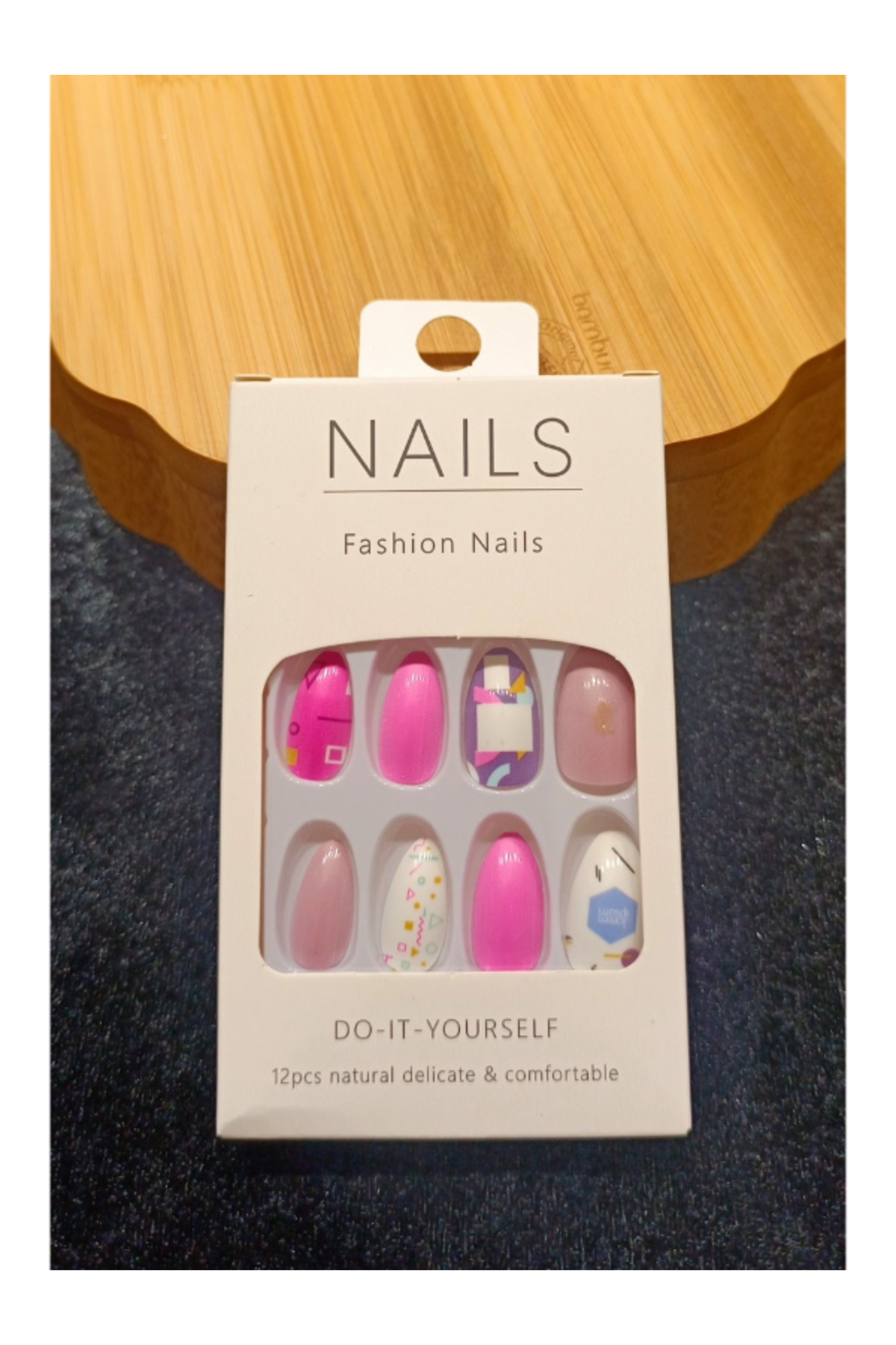 Monalisa Home Lüks Figürlü Takma Tırnak