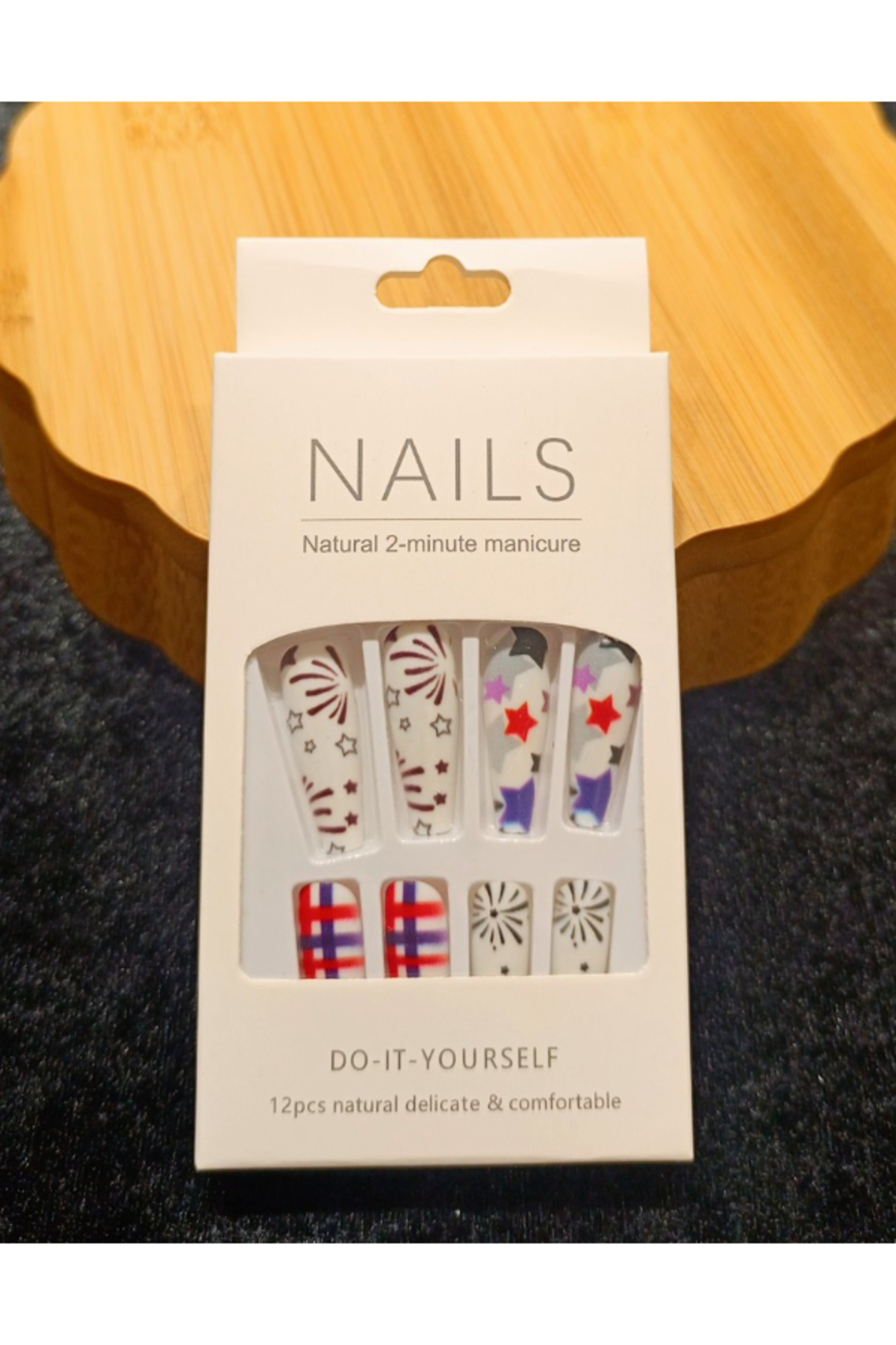 Monalisa Home Lüks Figürlü Takma Tırnak