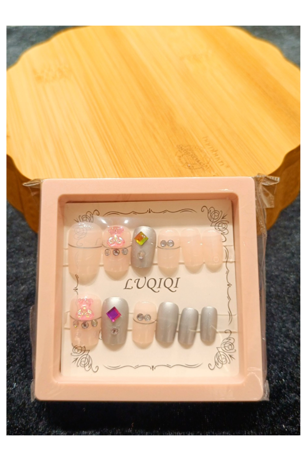 Monalisa Home Lüks Figürlü Takma Tırnak