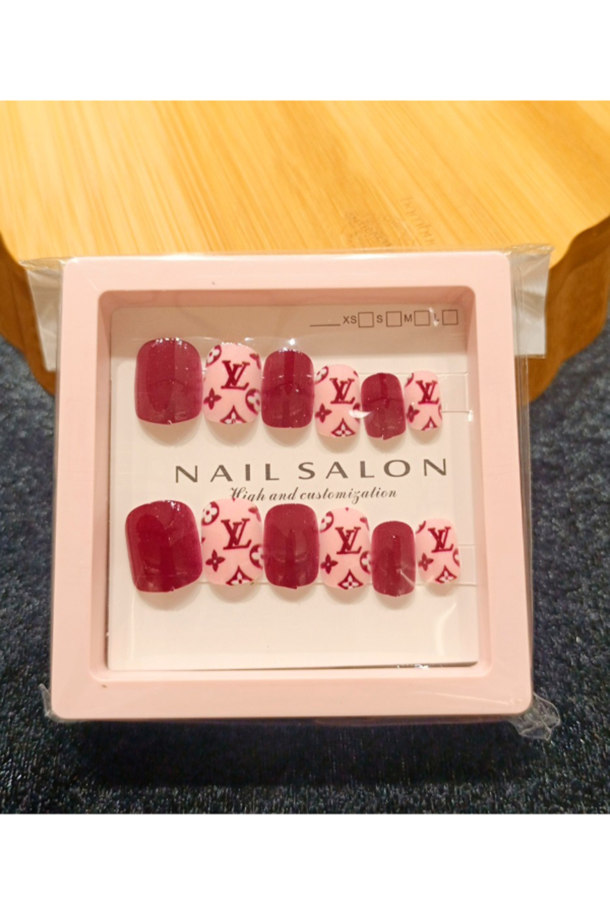 Monalisa Home Lüks Figürlü Takma Tırnak