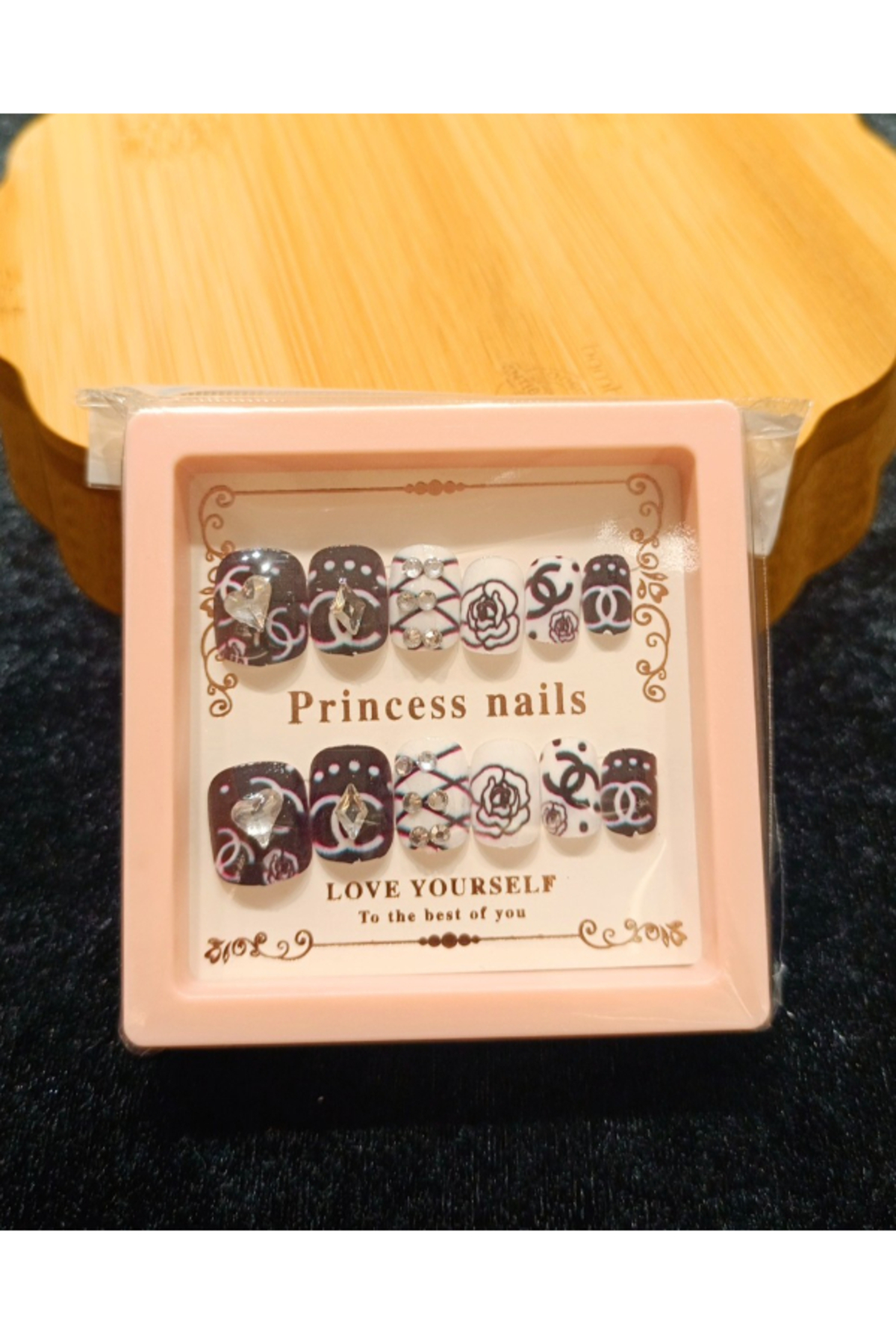 Monalisa Home Lüks Figürlü Takma Tırnak