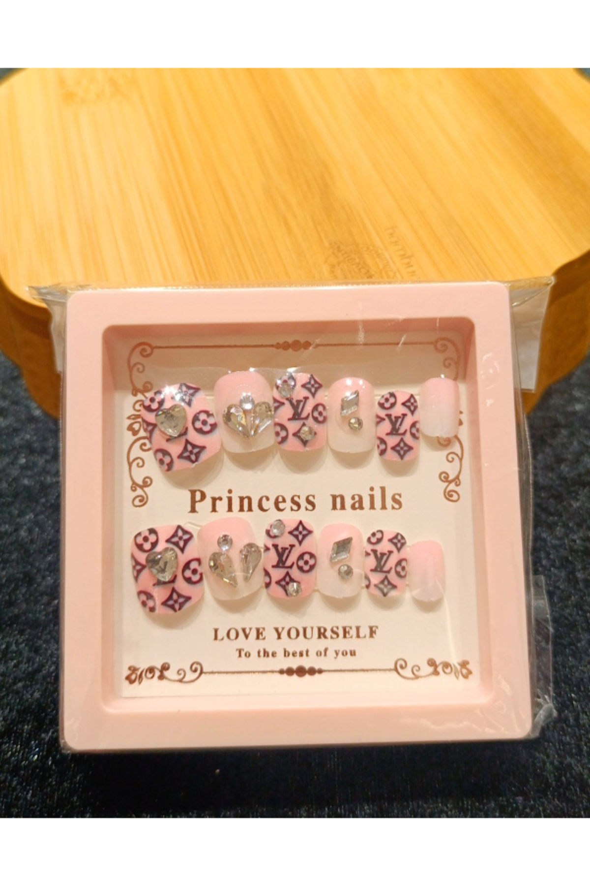 Monalisa Home Lüks Figürlü Takma Tırnak