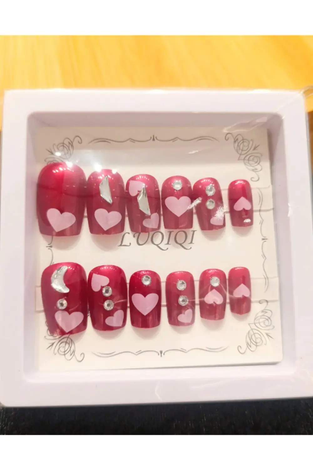 Lüks Figürlü Takma Tırnak