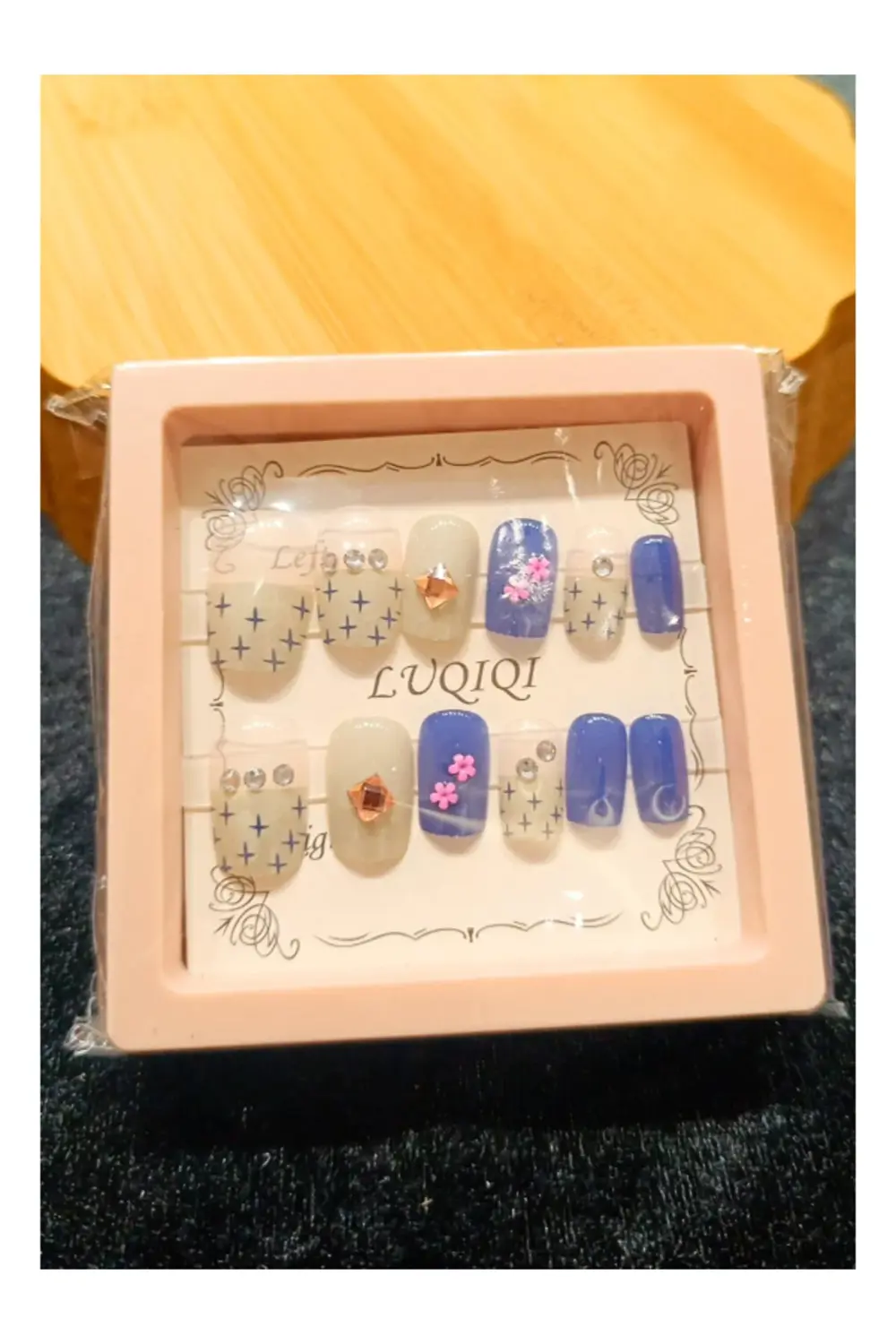 Lüks Figürlü Takma Tırnak