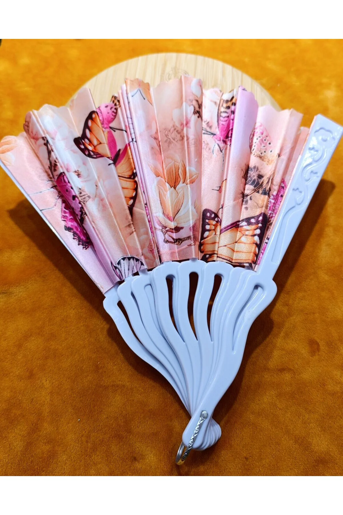 Lüks Figürlü Yelpaze