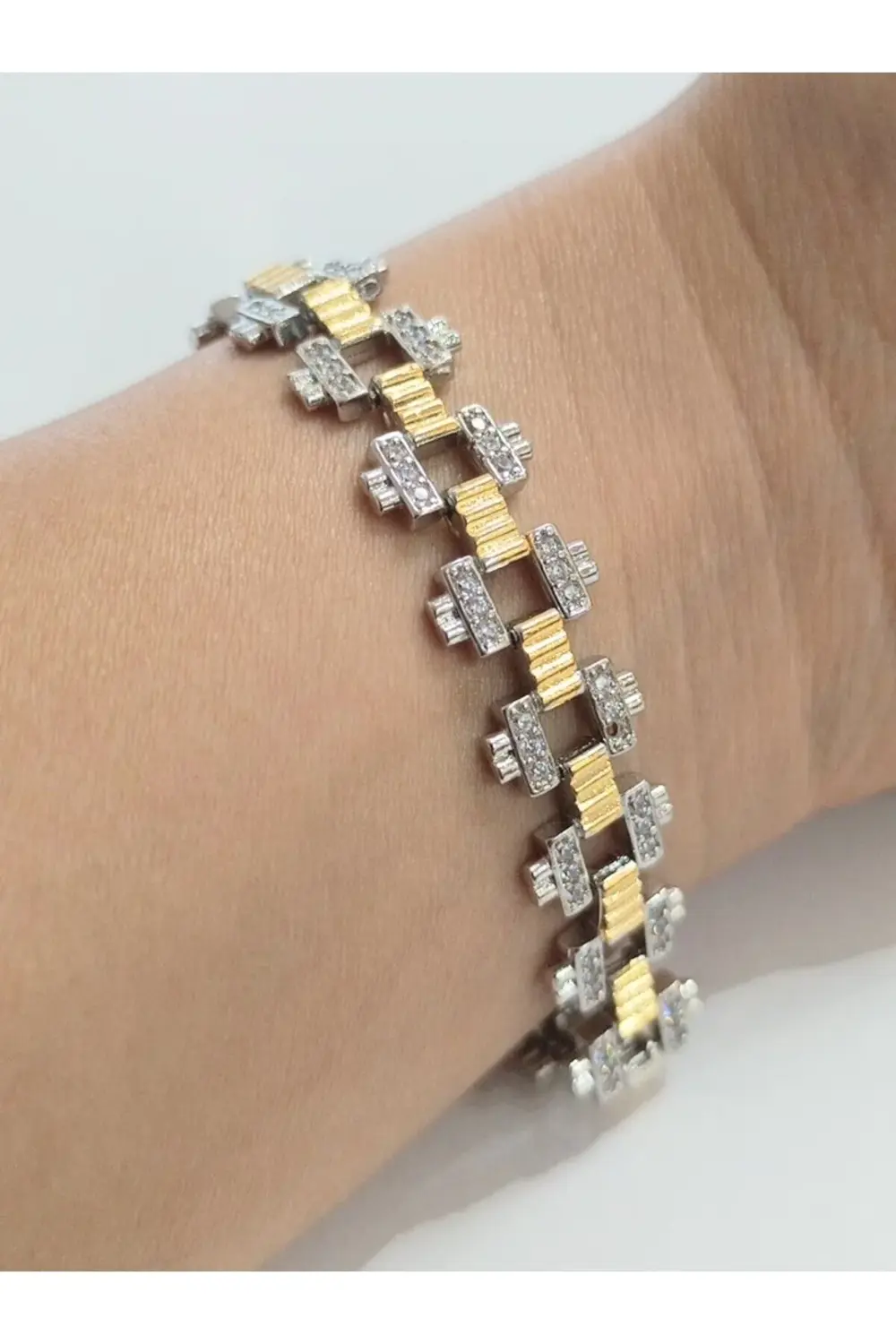 Lüks Gösterişli Figürlü Bileklik