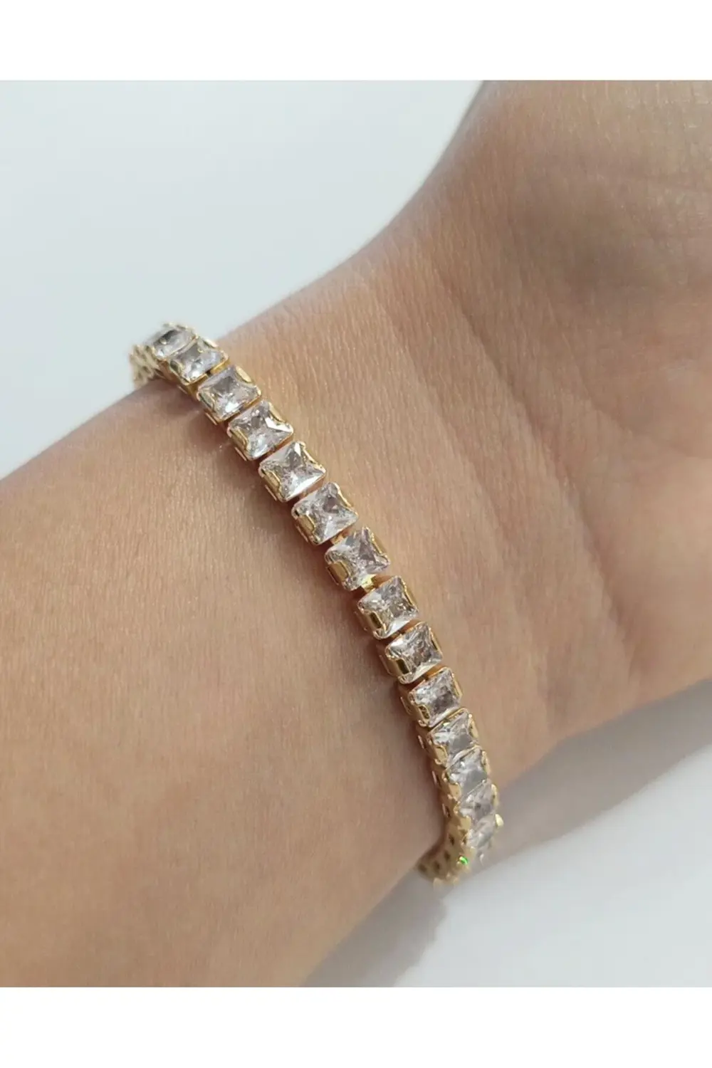 Lüks Gösterişli Figürlü Gold Bileklik