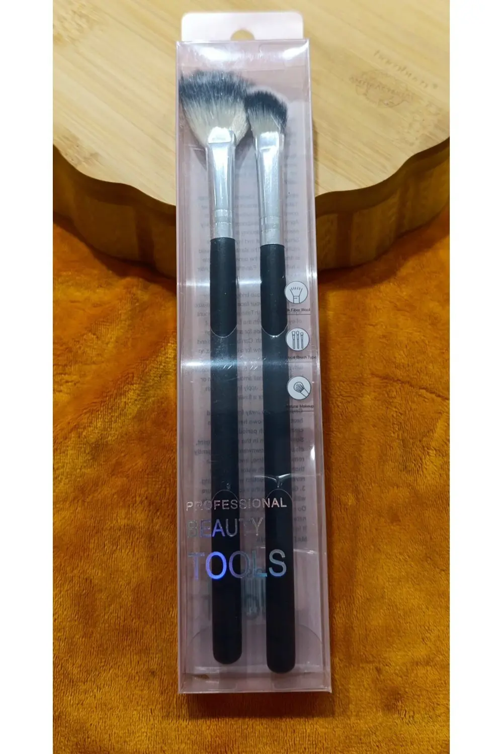 Lüks İkili Makyaj Fırçası