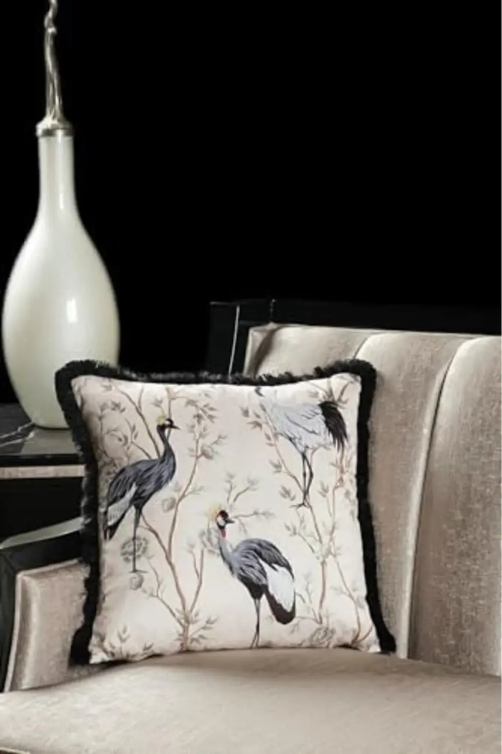 Lüks Kadife 43X43 Cm Kırlent Kılıfı Dekoratif Yumuşak Salon Koltu