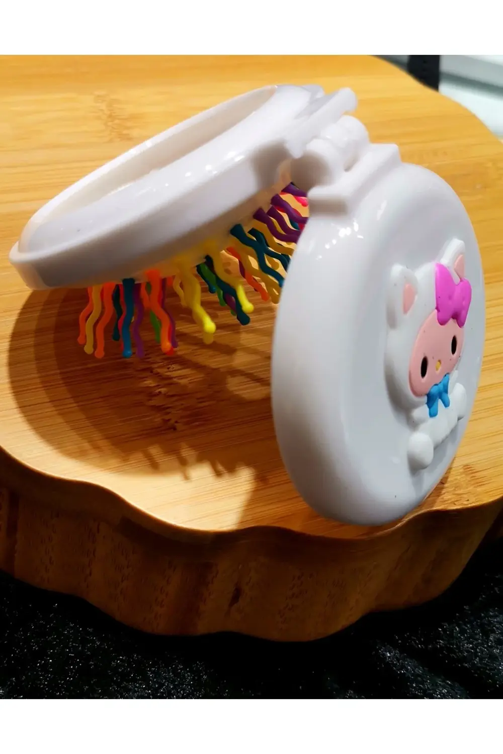 Lüks Küçük Boy Çocuk Fırçalı Ayna