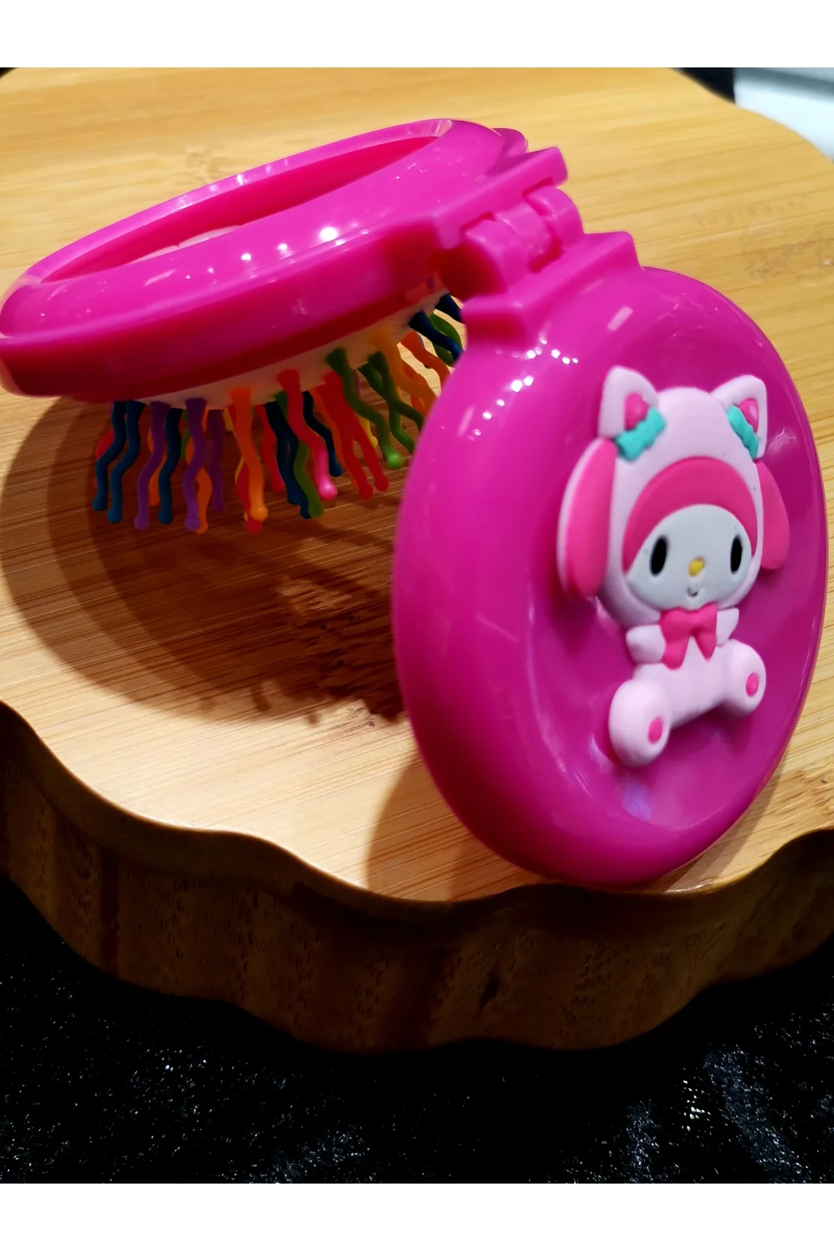 Lüks Küçük Boy Çocuk Fırçalı Ayna