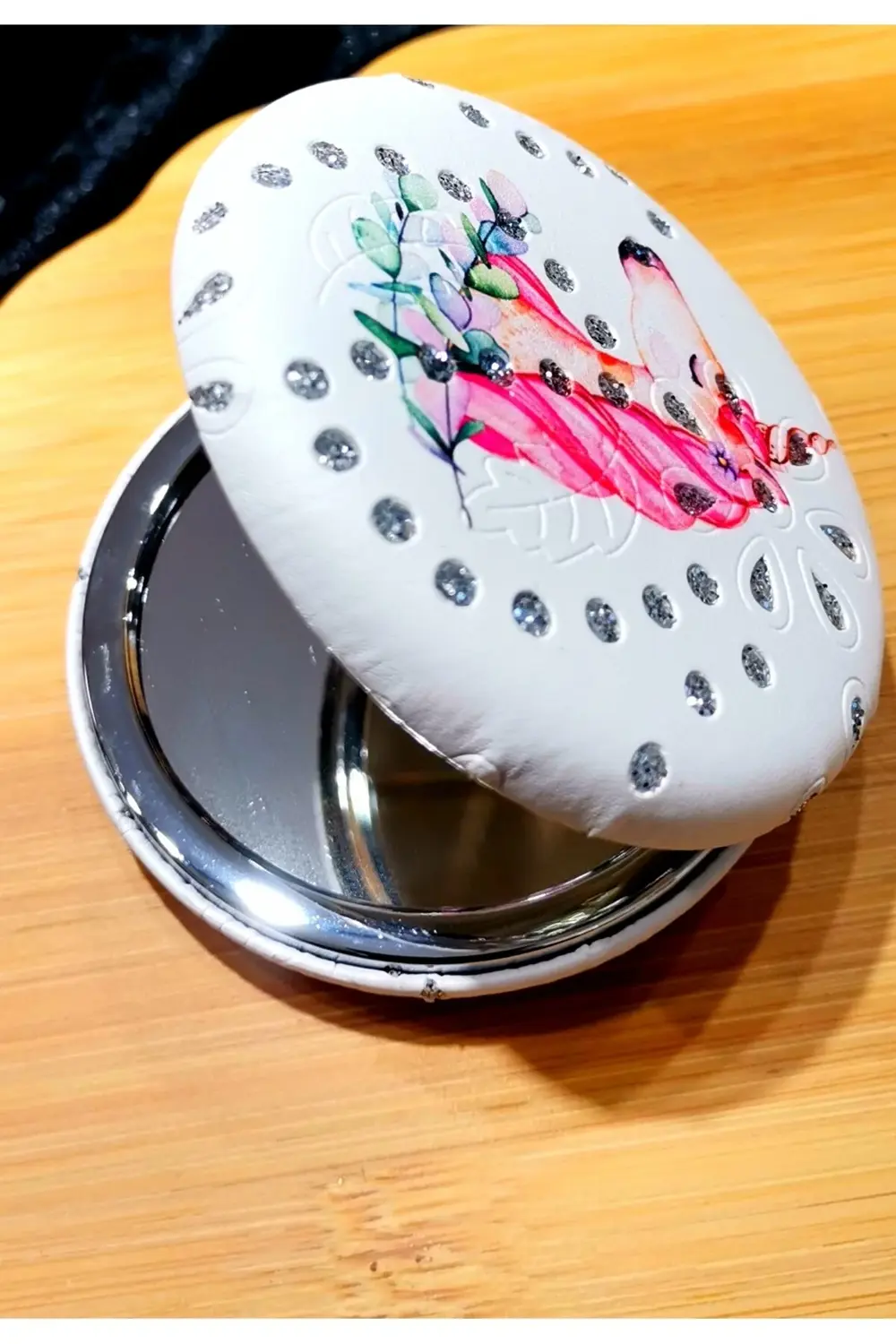 Lüks Küçük Boy Figürlü Çift Taraflı Çocuk Ayna