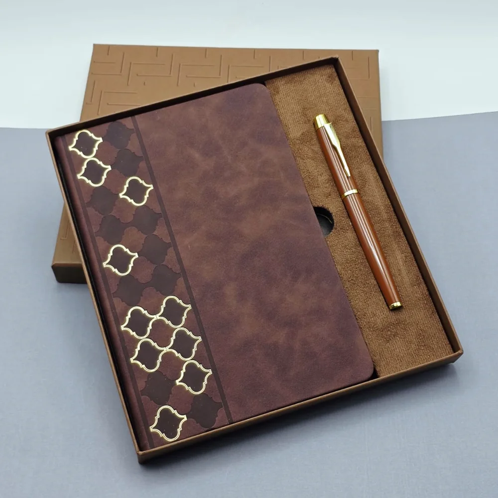 Lüks Kutulu Defter Kalem Set Lüks Kutulu Defter Kalem Set