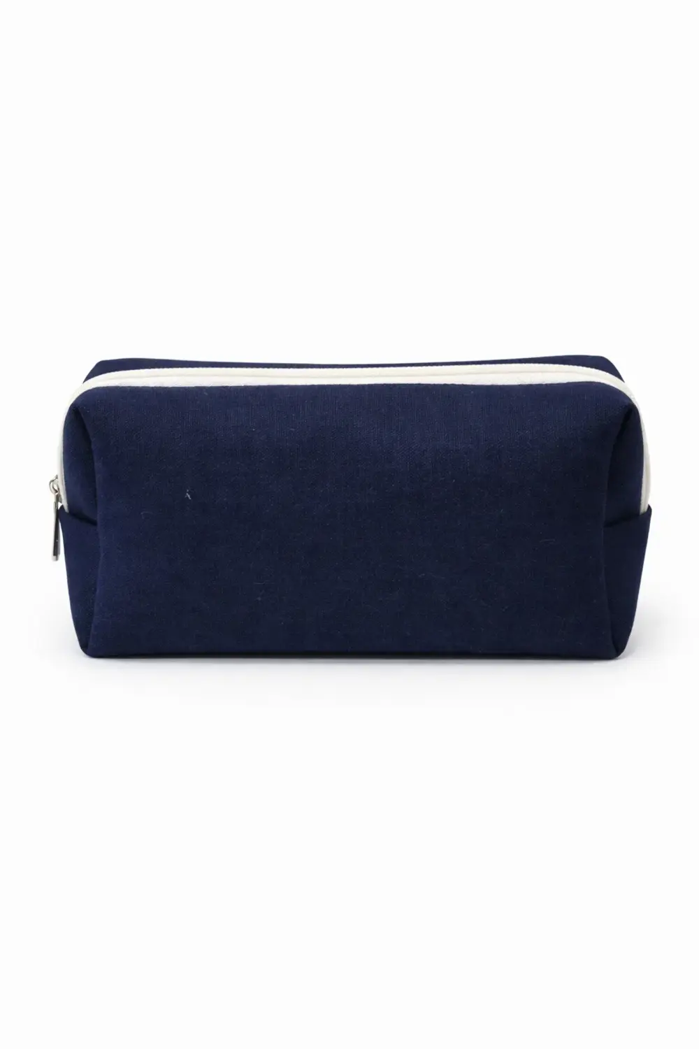 Lüks Lacivert Kot Makyaj ve Kozmetik Seyahat Çantası