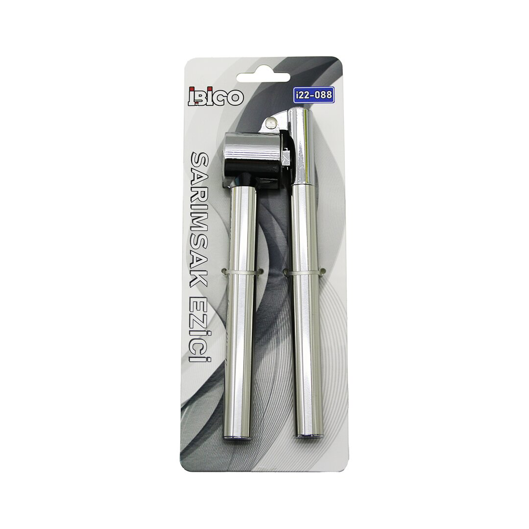 LÜKS - METAL  ÇELİK SARIMSAK EZİCİ  KOLLU PRES MODELİ (4741)