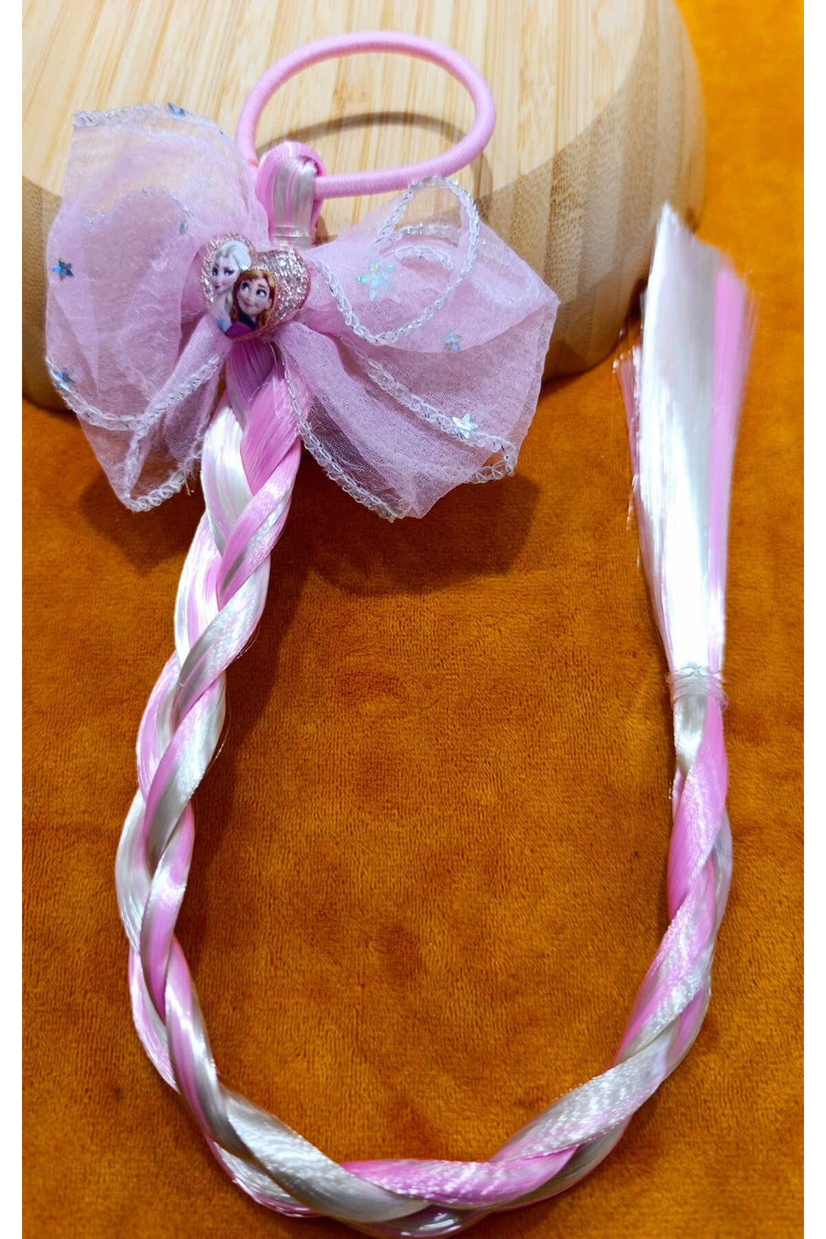 Monalisa Home Lüks Örgülü Saç Lastiği