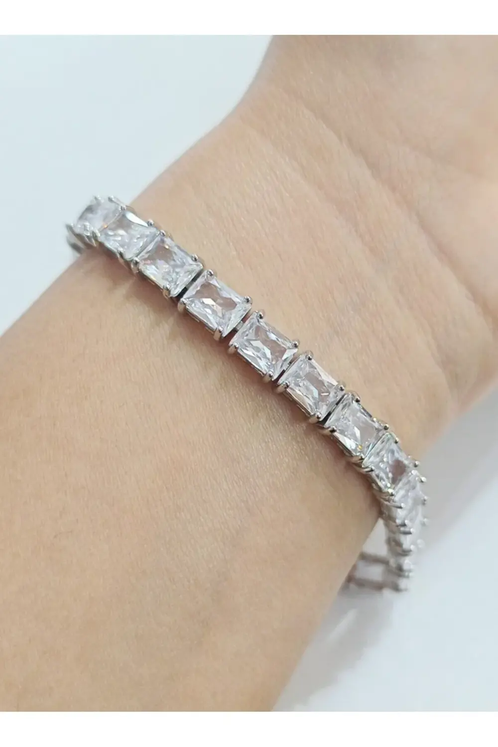 Lüks Parıltılı Gösterişli Bileklik