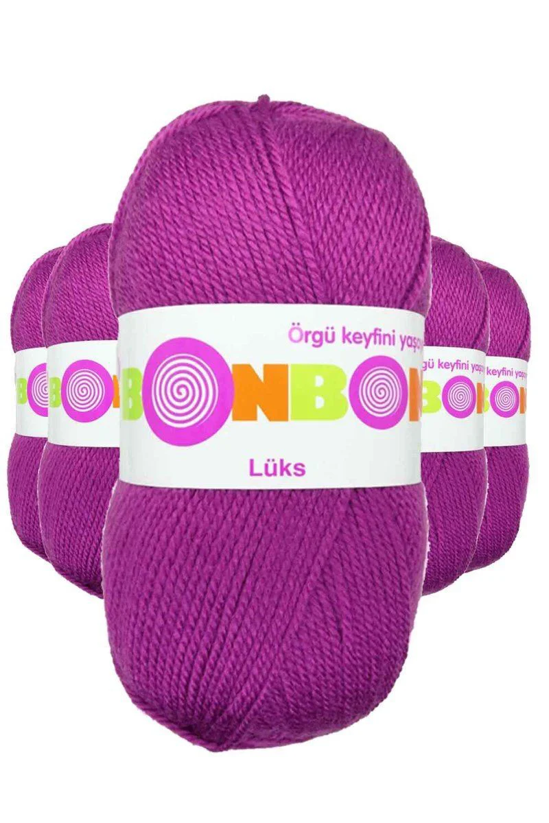 Lüks Patik İpi Yünü Koyu Pembe – %100 Akrilik, 5'li Paket, 240m Fiyatı, Yorumları ve Özellikleri