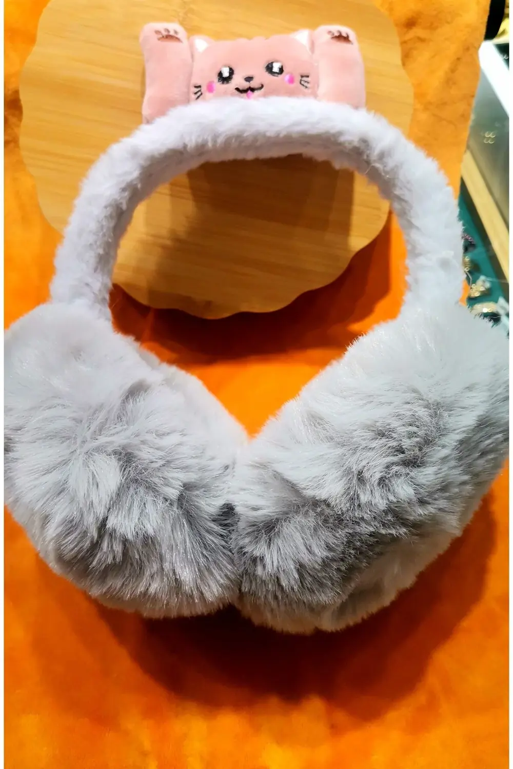 Lüks Peluşlu Büyük Kulaklık