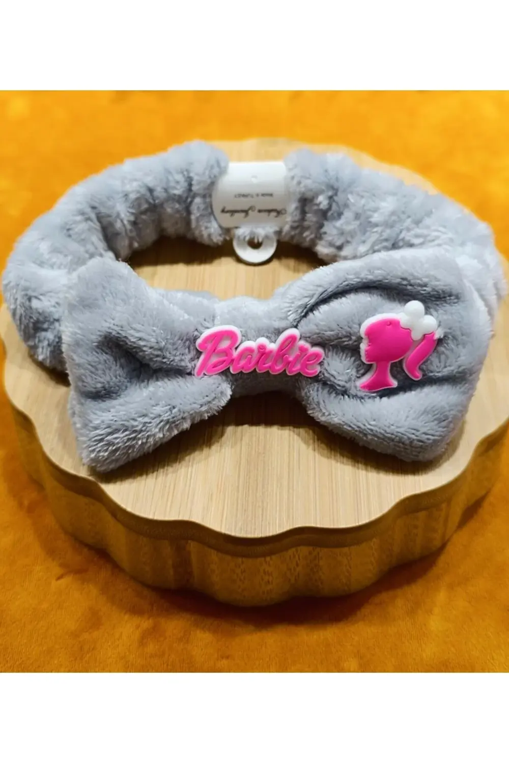 Lüks Peluşlu Figürlü Saç Bandana