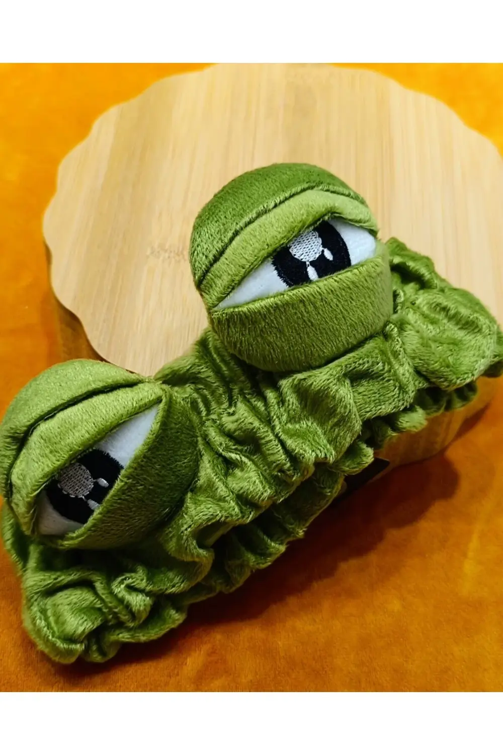 Lüks Peluşlu Figürlü Saç Bandana