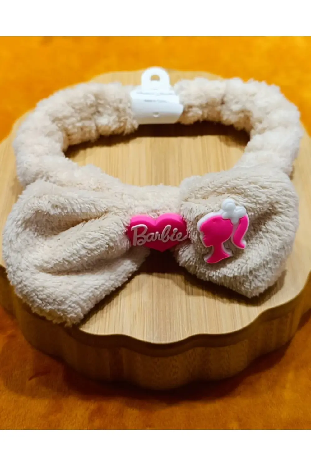 Lüks Peluşlu Figürlü Saç Bandana