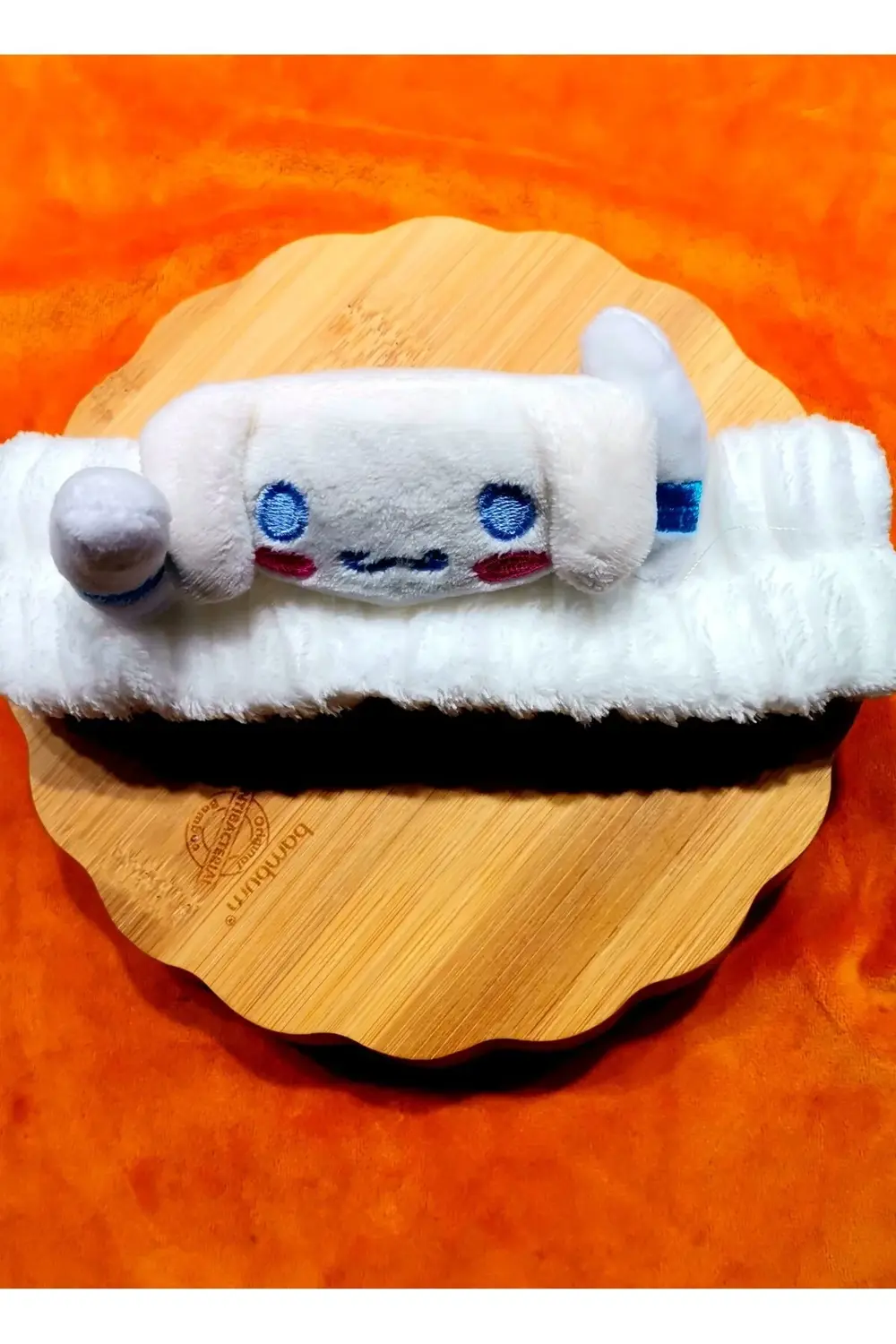 Lüks Peluşlu Figürlü Saç Bandana