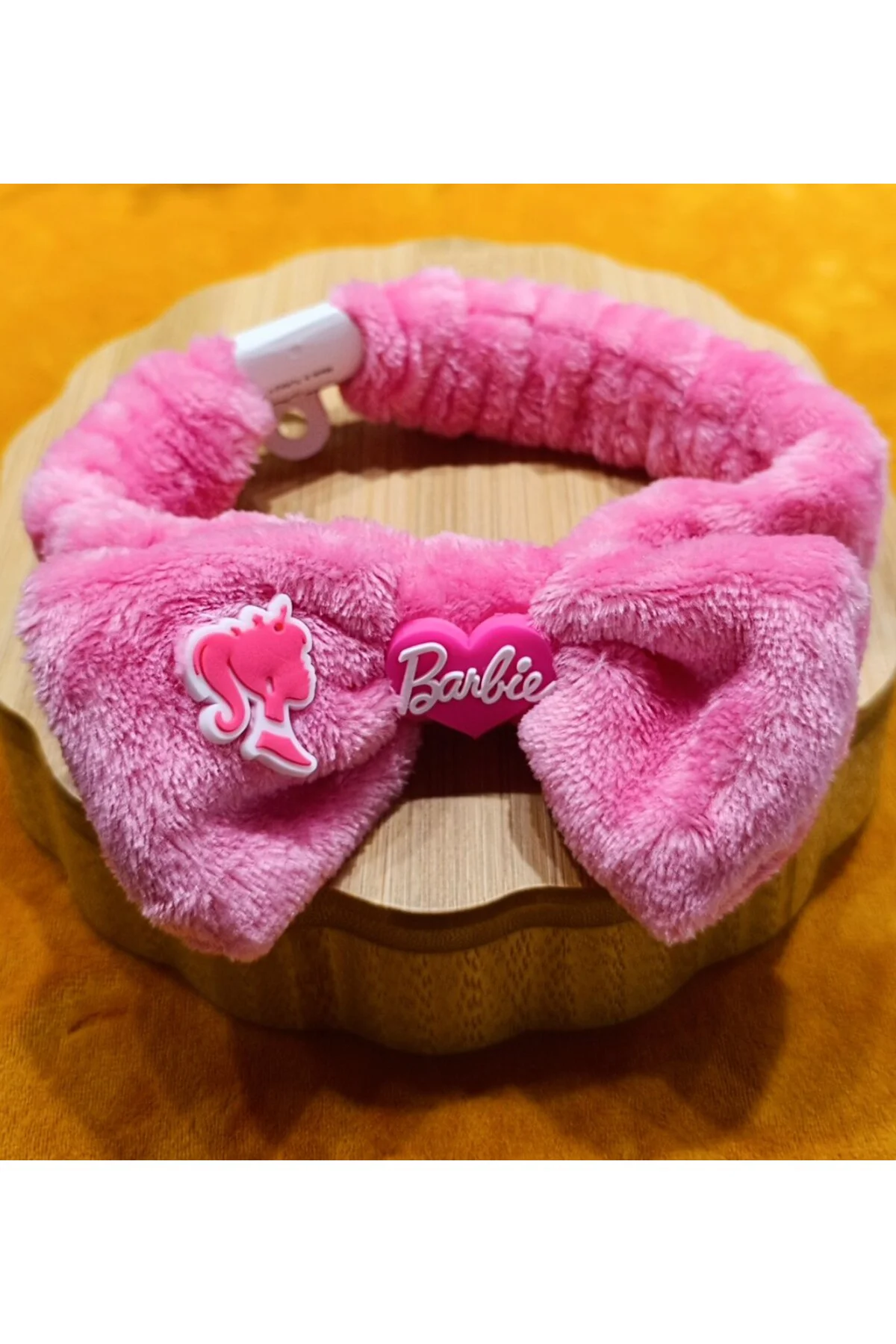 Lüks Peluşlu Figürlü Saç Bandana