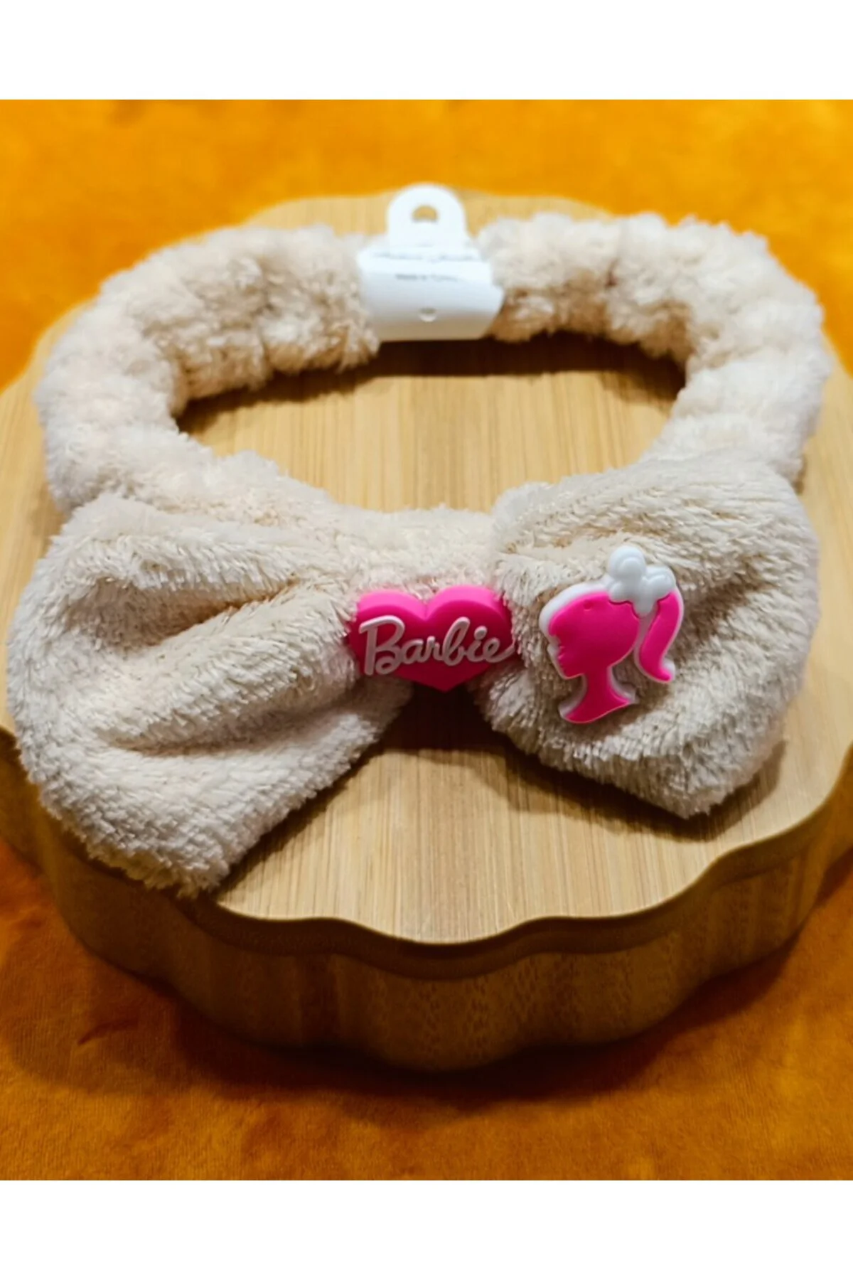 Lüks Peluşlu Figürlü Saç Bandana