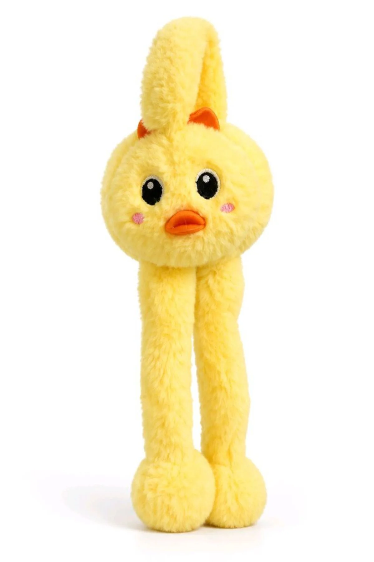 Lüks Renkli Figürlü Tavşan Peleş Peluş Kulaklık