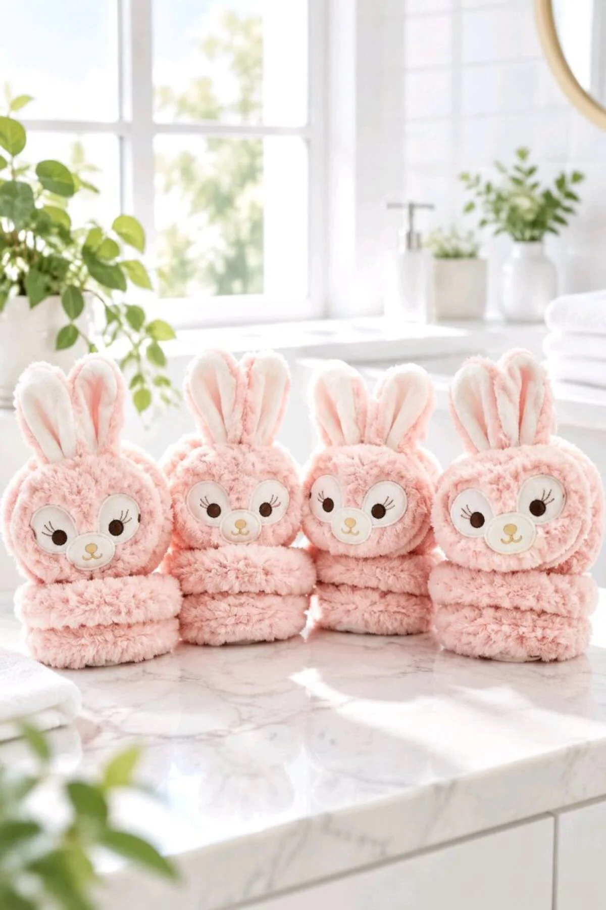 Lüks Renkli Figürlü Peluş Kulaklık